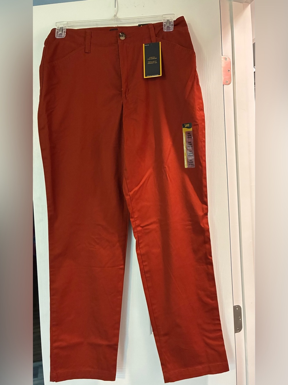 Lee Women’s Brick Red Chinos